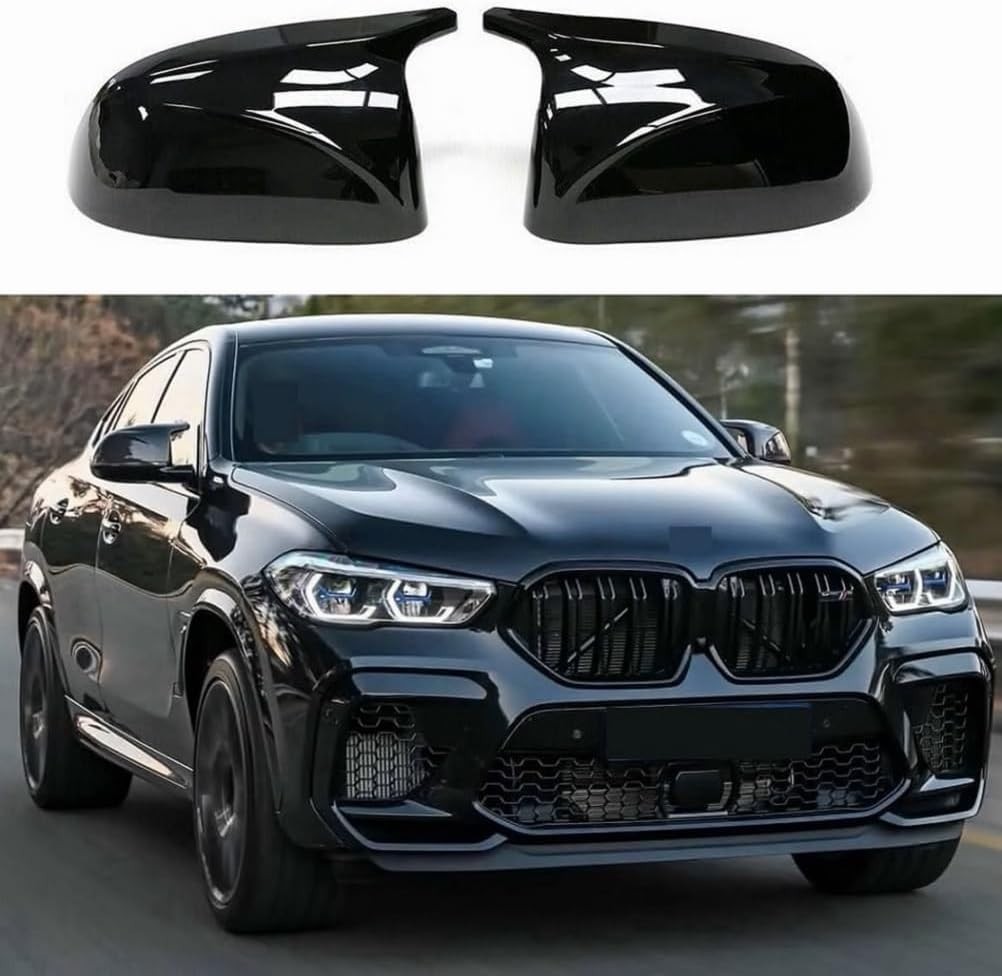 M Style Wing Mirror Cover Caps Replacement for BMW X5 G05 X6 G06 X3 G01 X4 G0...