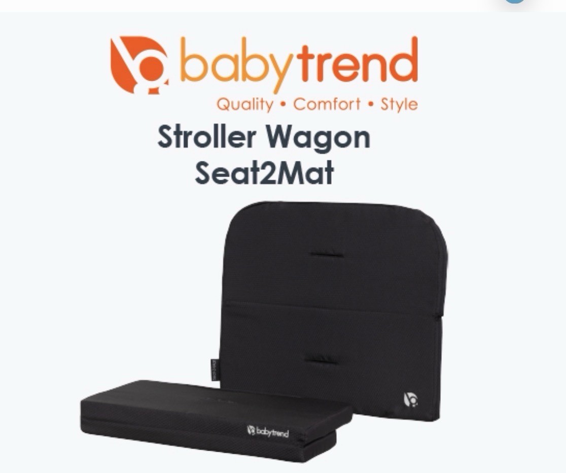 Baby Trend Stroller Wagon Seat2Mat Black BT01D40A New in Box