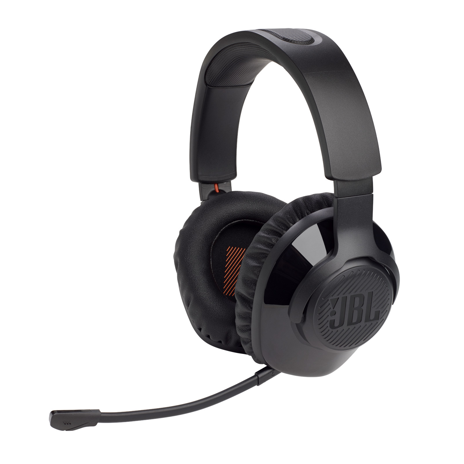 JBL Quantum 350 Wireless, Wireless PC gaming headset with detachable boom mic