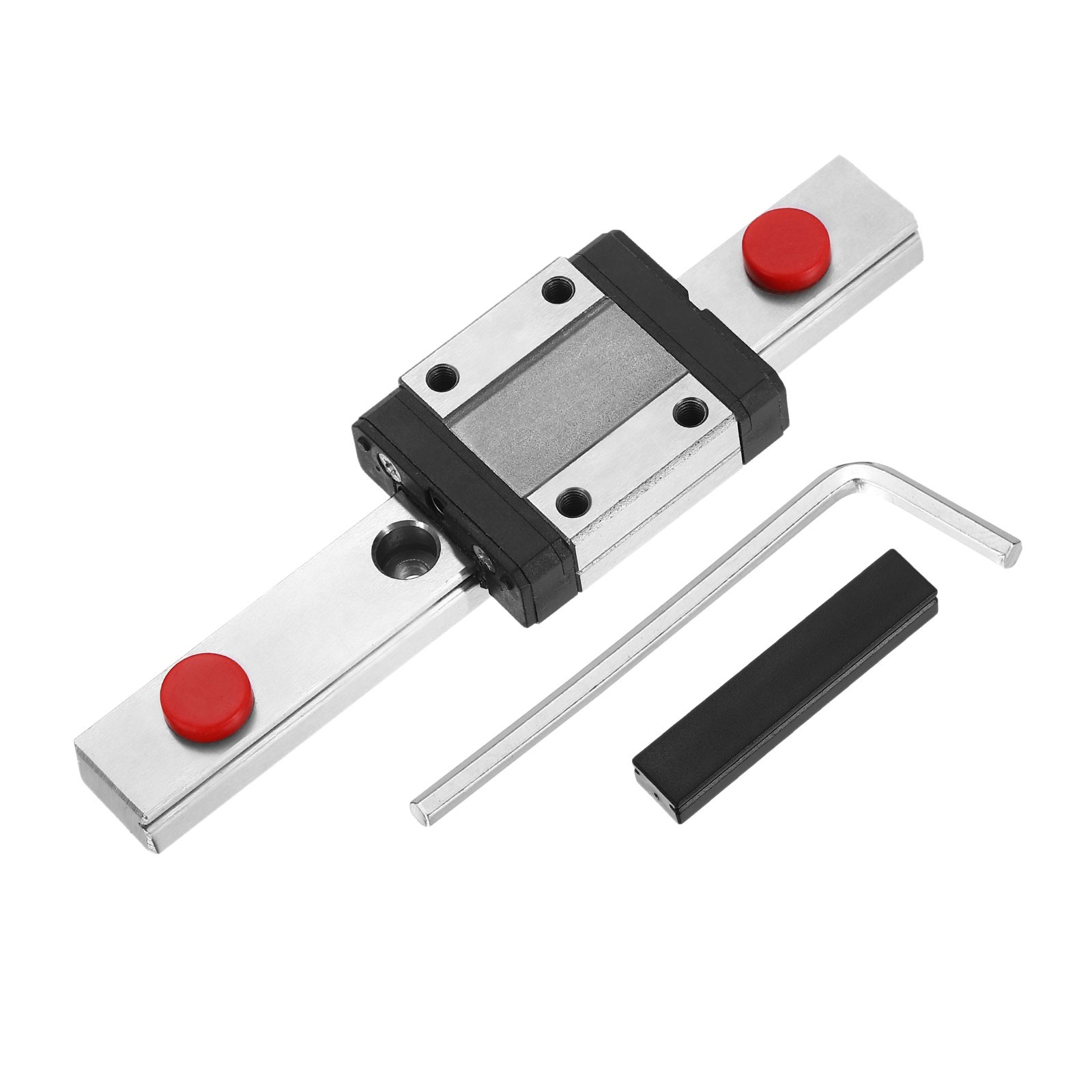 MGN12C 100mm Linear Sliding Rail Guide and MGN12C Sliding Carriage Block, Wrench