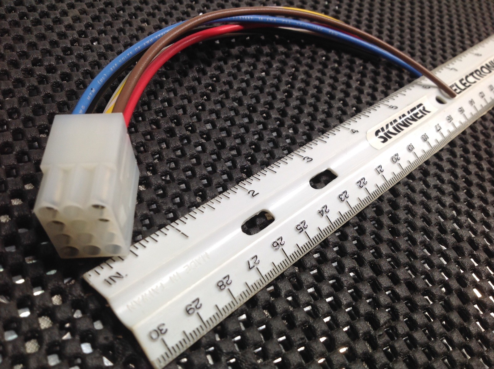 Federal Signal Smart Siren SS2000 Harness Plug With 6" Leads Old Style Sirens