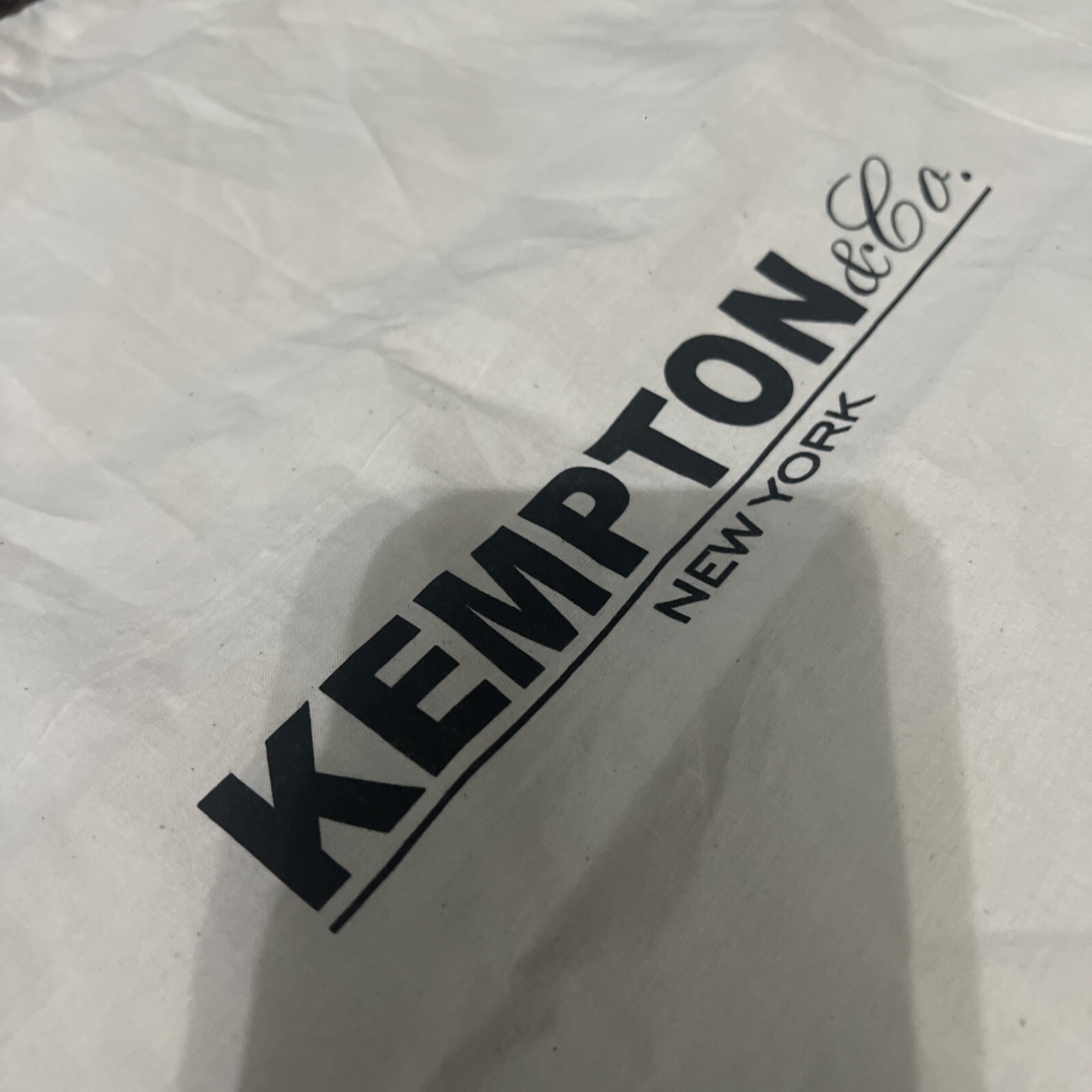 Kempton & Co Cloth Dust bag With Drawstring 20.5” X 21”
