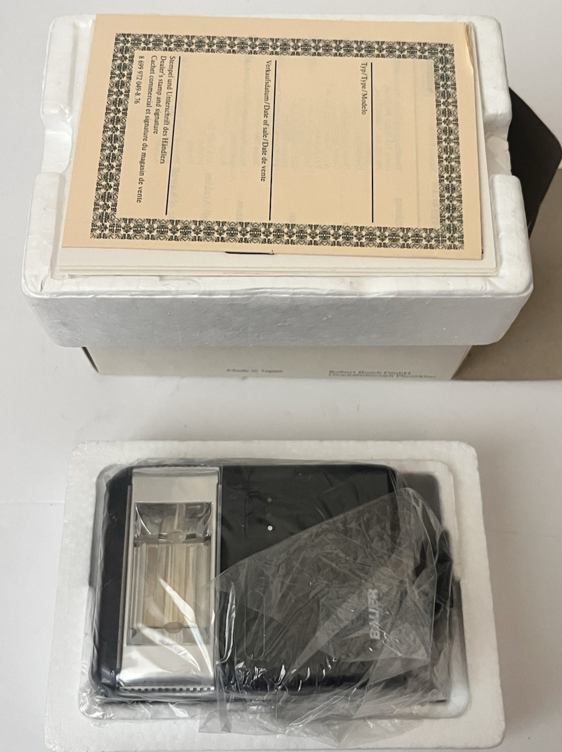 Bauer E 228 AB Dry-Cell Flash Center Contact