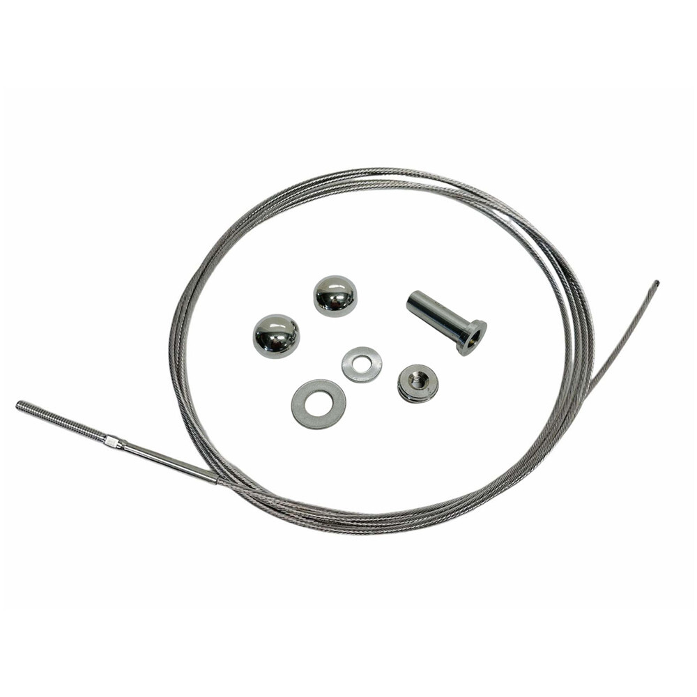 10 Ft 1/8" Stainless Steel T316 Deck Railing Kit, Cable Railing/Stair System