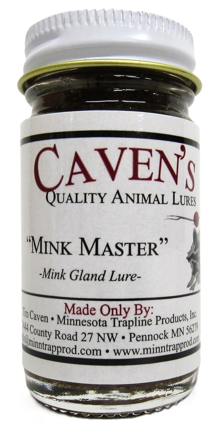 Caven's Mink Master - Mink Gland Lure 1 ounce Trapping Supplies Bait