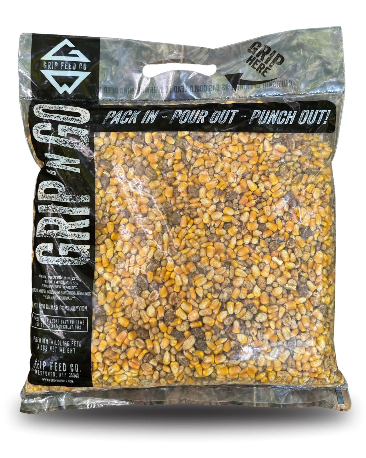 Deer Attractant | Antler Growth Booster | Peanuts, Roasted Soybeans, Whole Corn