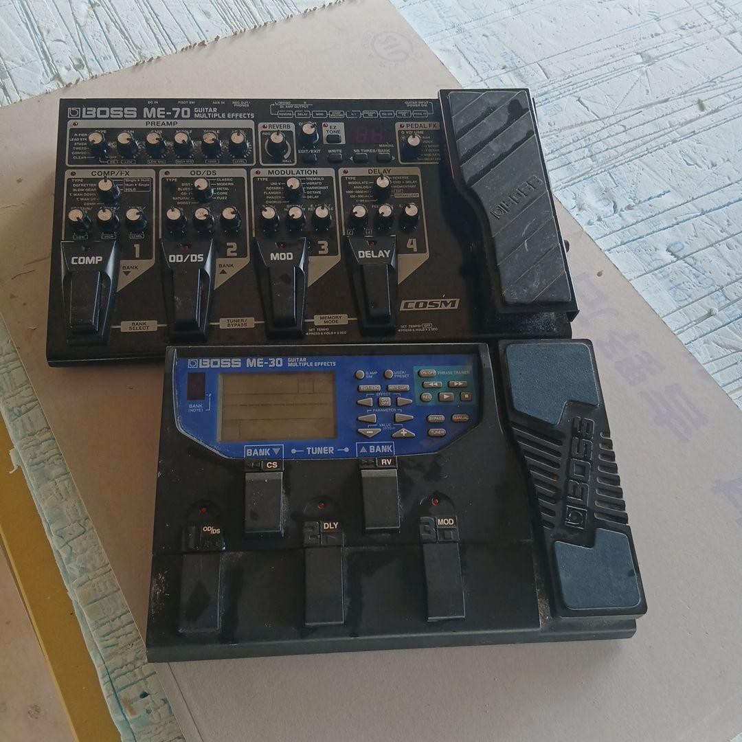 BOSS ME-70 & ME-30 Guitar Effector Set