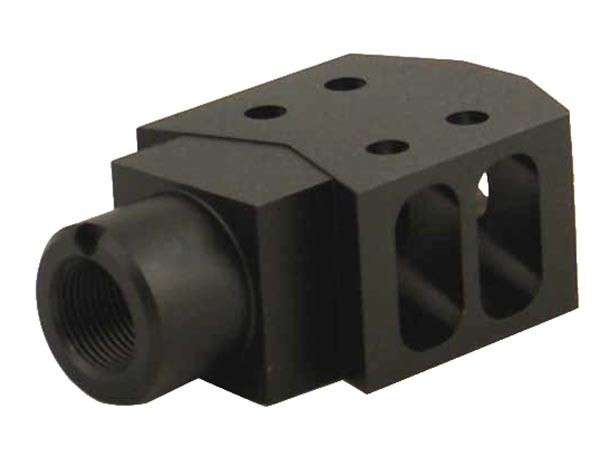 Steel Metric 14x1mm Left Hand 14-1 LH Thread Muzzle Brake For 7.62x39 mm
