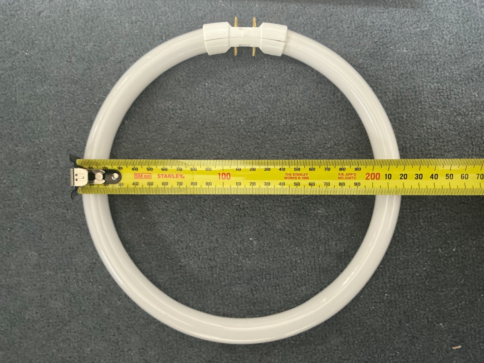 2 x 22W Day Light Circular T5 Fluorescent Lamp 4 pin 2GX13 4 pins 5000k