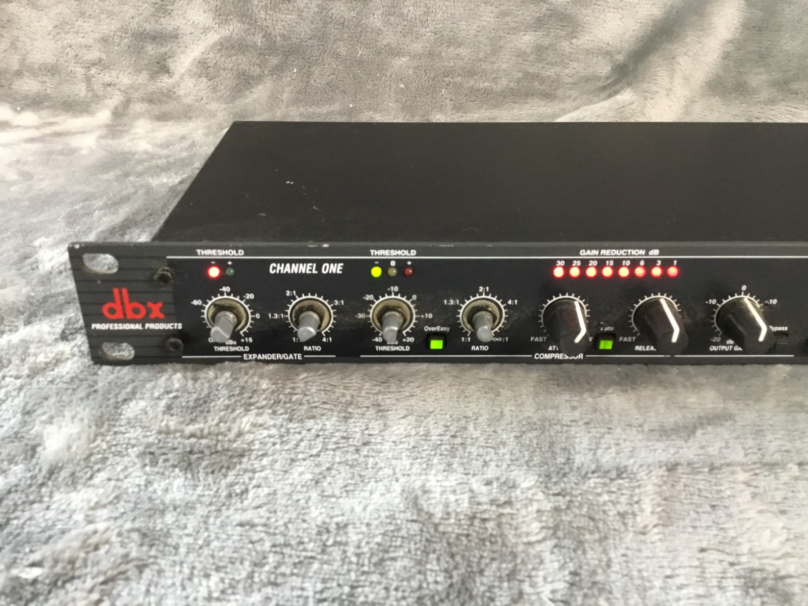 DBX 266XL COMPRESSOR/GATE PRO-AUDIO 1U RACK UNIT - AS IS