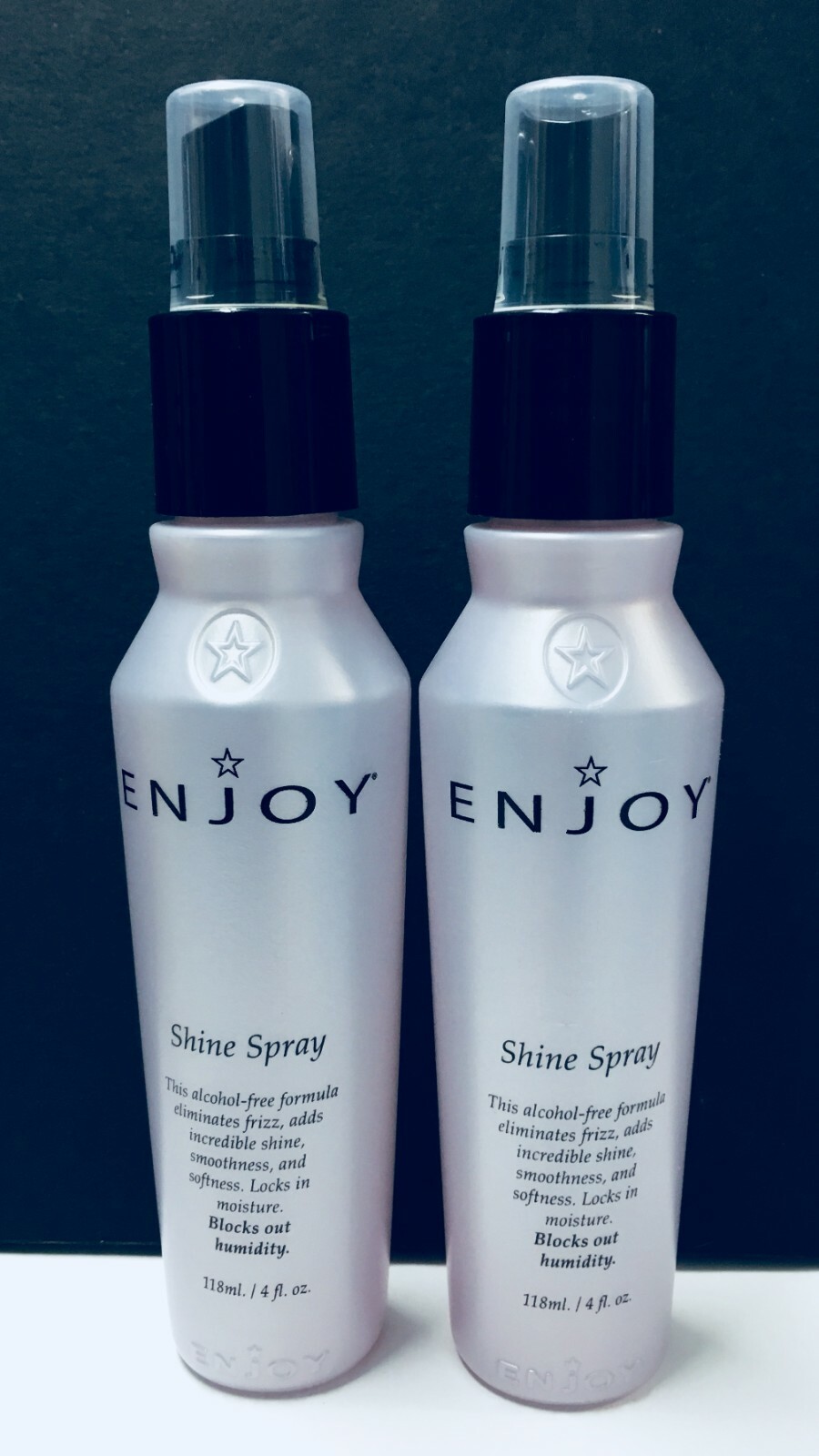 Enjoy Shine Spray Alcohol-Free - 2 Pack / 4 fl oz EACH