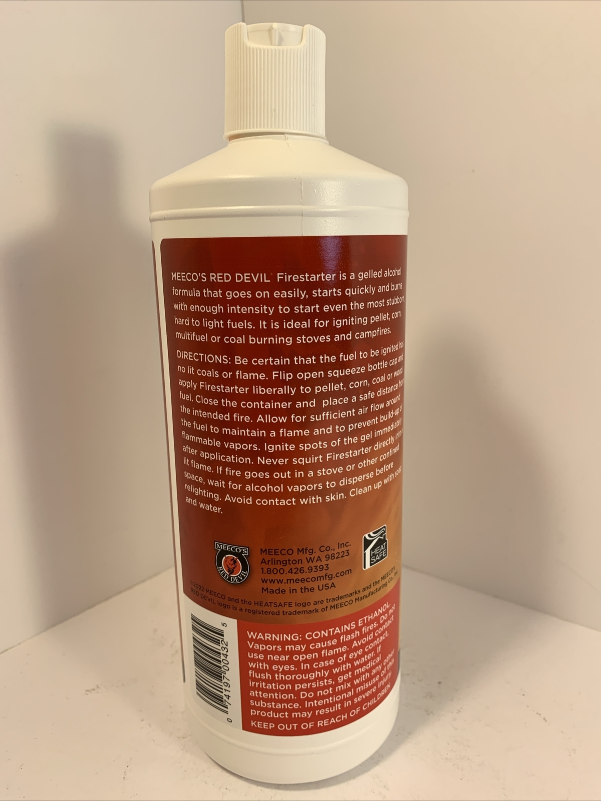 Meeco's Red Devil 32 Oz. Gel Fire Starter