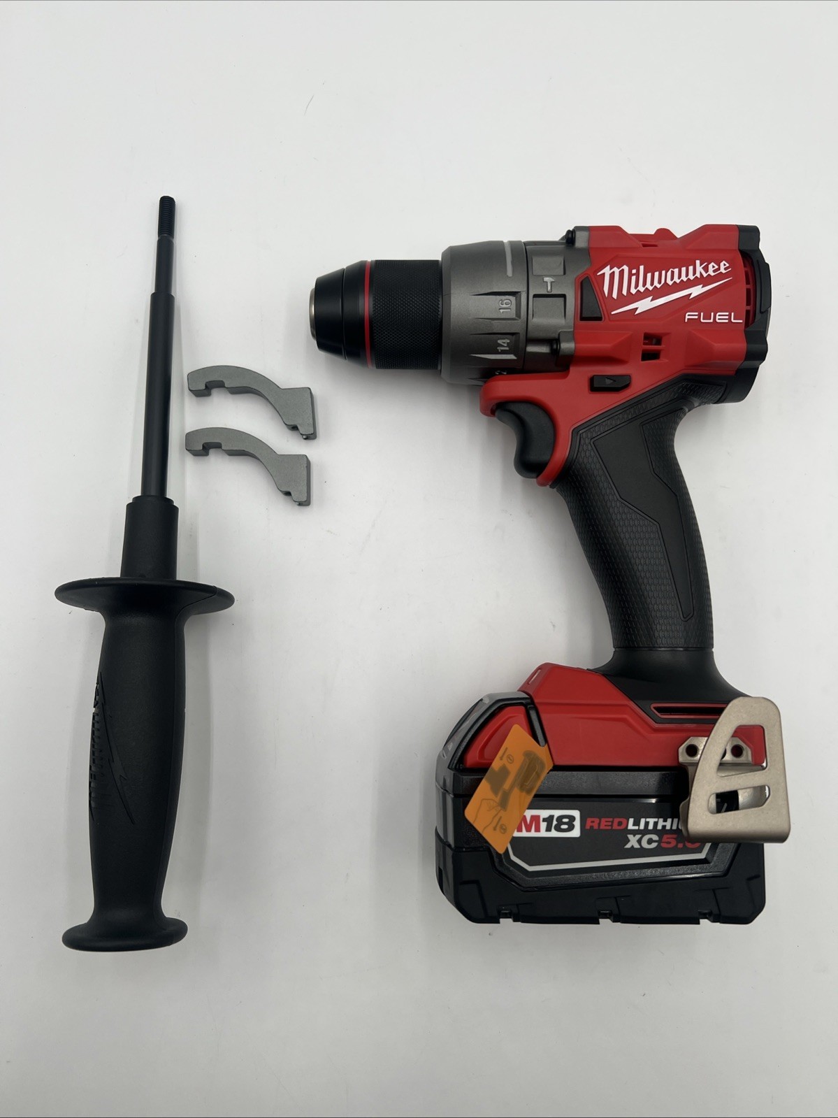 Milwaukee M18 FUEL Brushless Cordless 1/2'' Hammer Drill 2804-20 w/ 5ah Battery