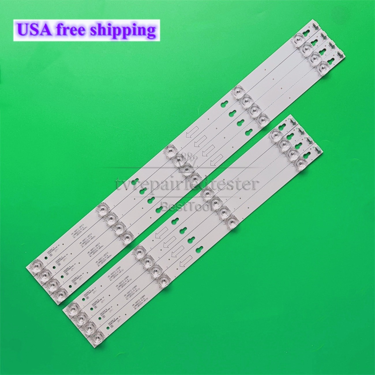 LED Backlight Strips For TCL 55S401 55S405TEAA 55P4 TOT-55D2900-4X4+4X5-3030C