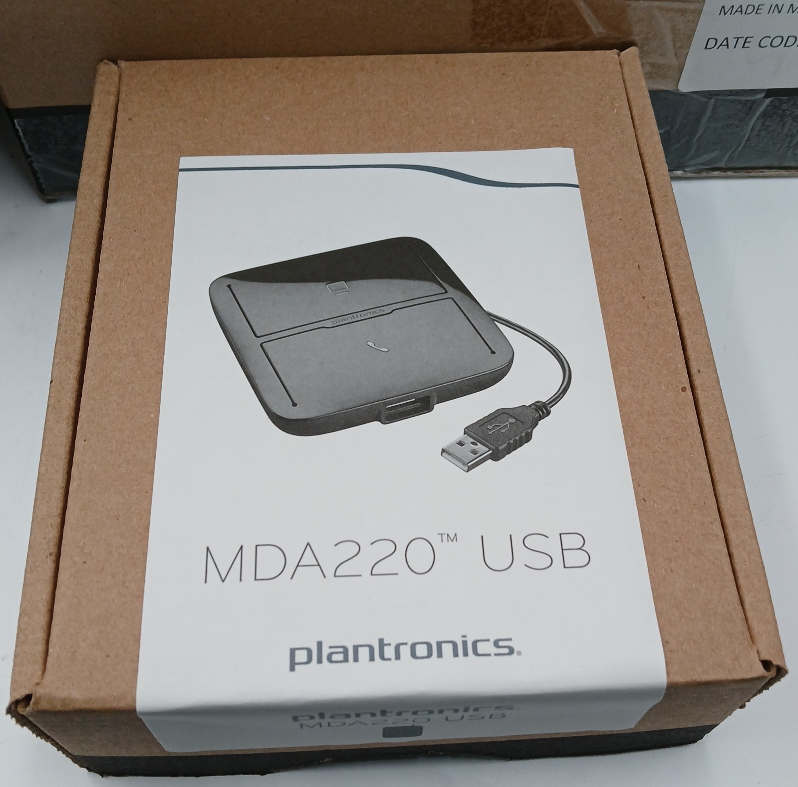 *LOT OF 44* Plantronics MDA220 USB 207414-03 Headset Phone Switch BRAND NEW