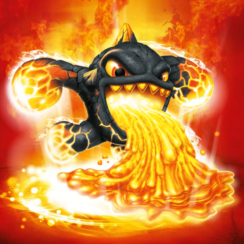 Skylanders Swap Force Volcanic Eruptor NFC Card FREE SHIPPING