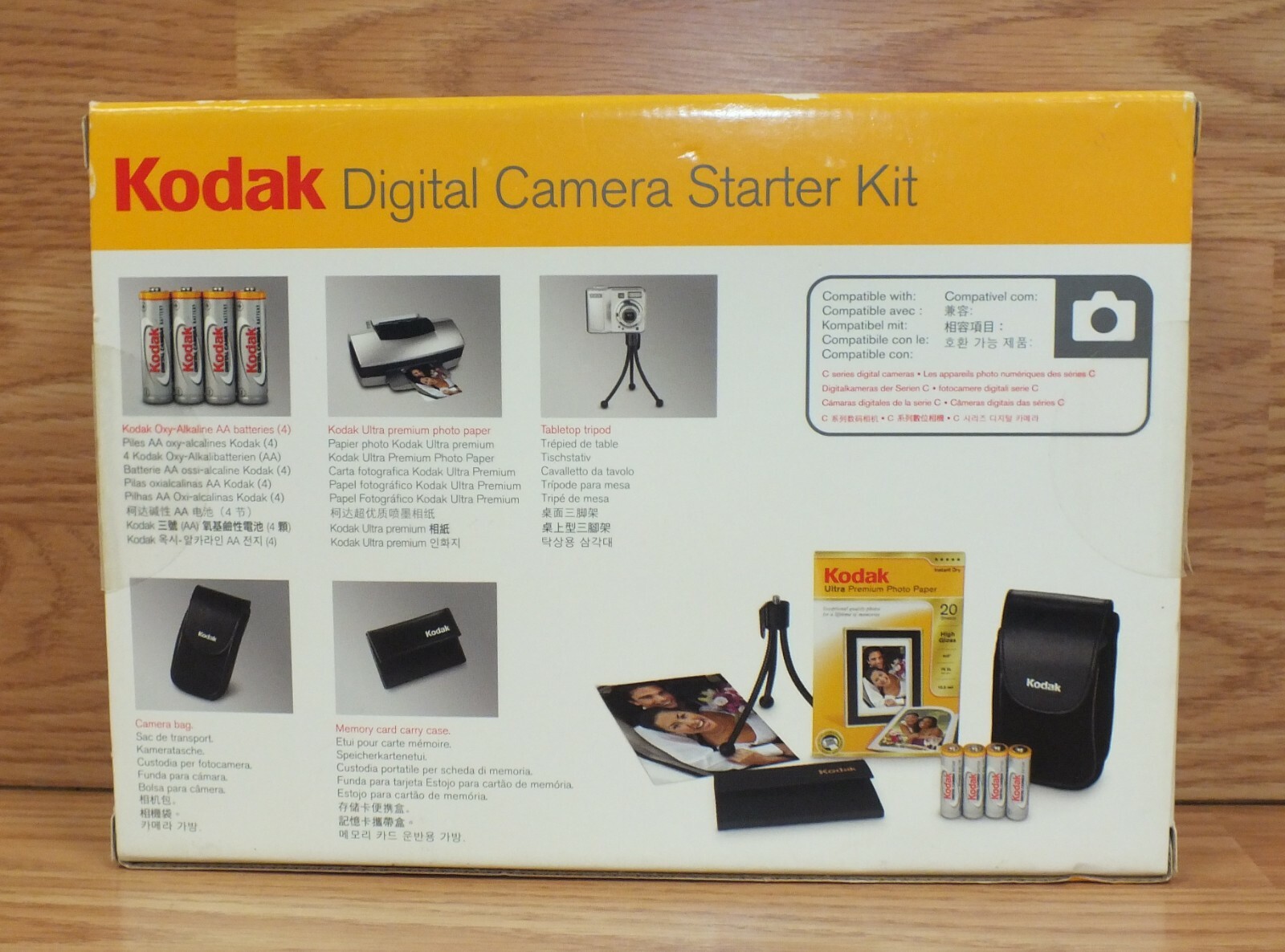Kodak Digital Camera 5 Piece Starter Accessory Kit (4F4771) **READ**