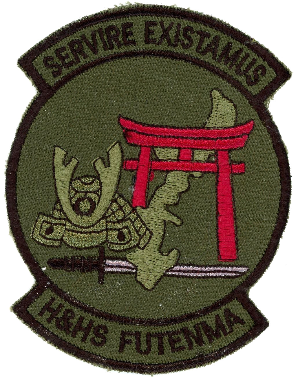 USMC Patch: Headquarters and Headquarters Squadron (H&HS) MCAS Futenma