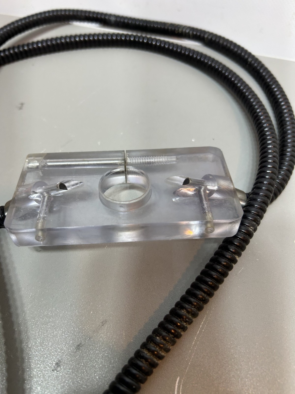 SCHOTT Fostec ColdVision Fiber Optic Light Guide w/ Mount Head - TESTED WORKING