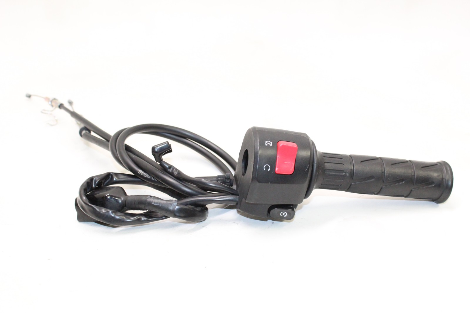 2021 Kawasaki Ninja 400 EX400 OEM RIGHT CLIP ON HANDLE START SWITCH W CABLES