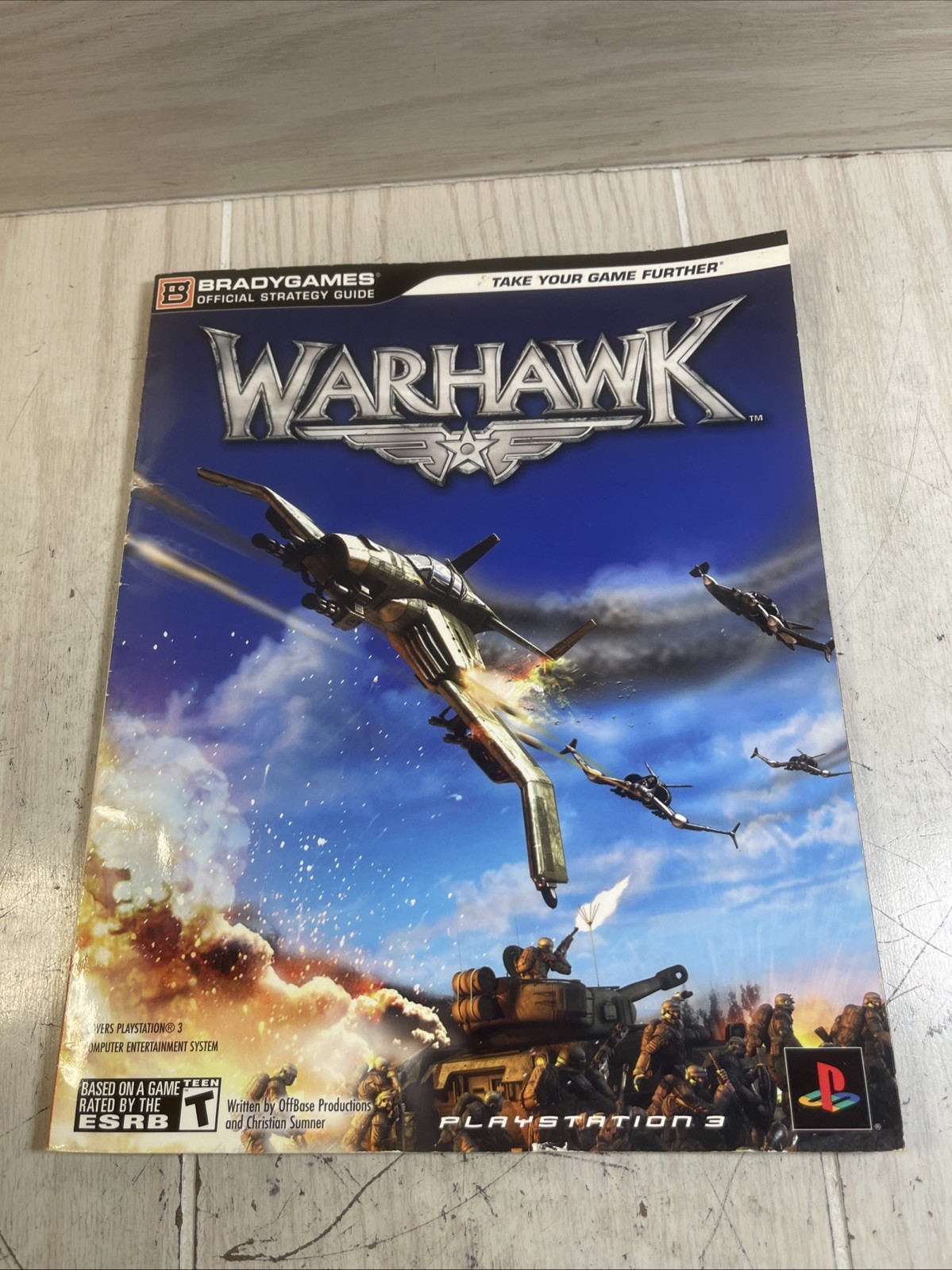 Warhawk - Official Bradygames Strategy Guide Brady Games for PlayStation 3 B64