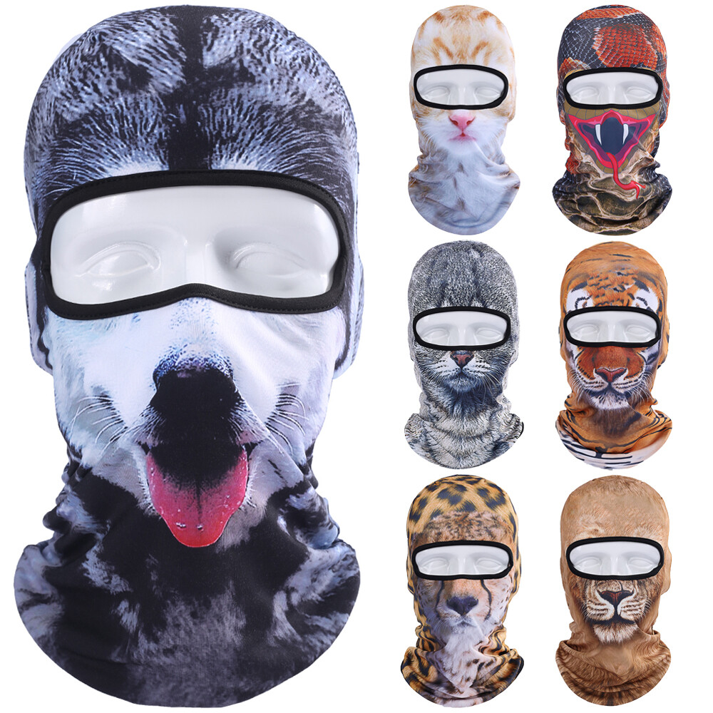 Balaclava Cute Funny Animal Ski Face Mask for Men Women Halloween Music Festival
