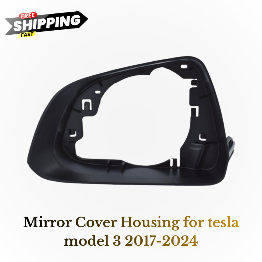 Mirror Cover Housing for tesla model 3 2017-2024, Left Driver Door Wing Rearview