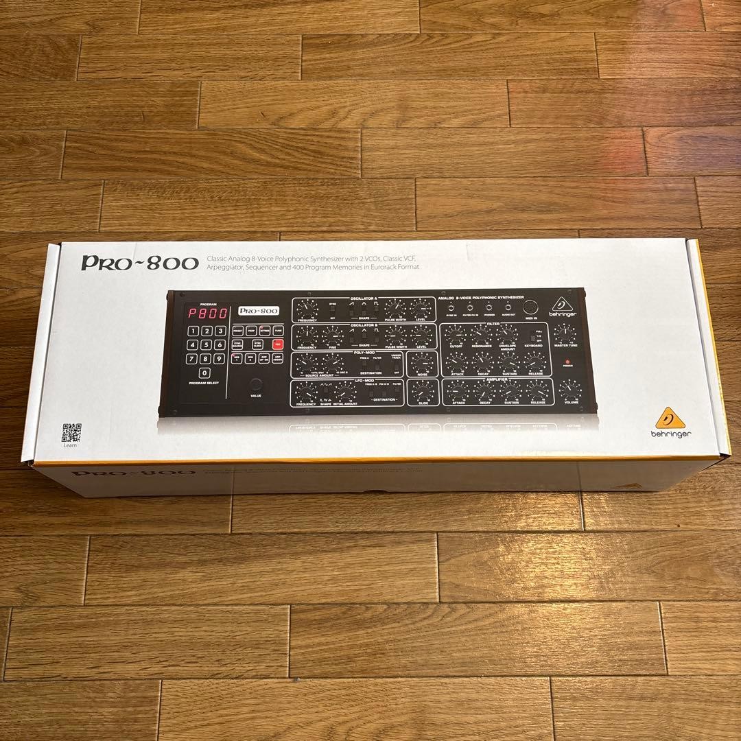 Behringer PRO-800 Analog Synthesizer Desktop Module w/ Power Cable from Japan