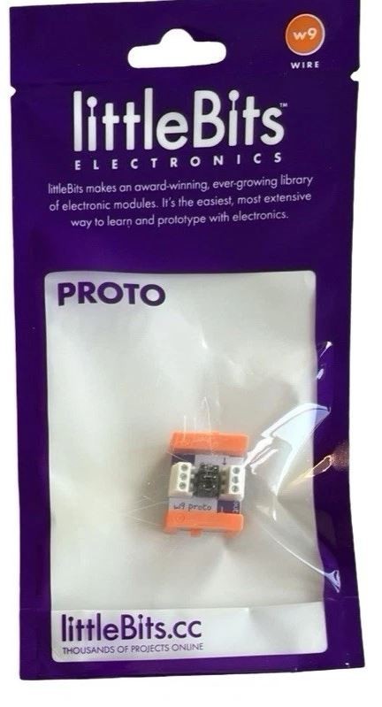 NEW Littlebits PROTO Module w9,  connect Volca SQ-1 to Korg Littlebits Synth Kit