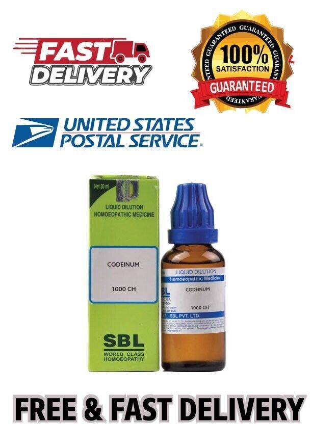 SBL Homeopathic Codeinum 1M (1000 CH) (30ml) Dilution