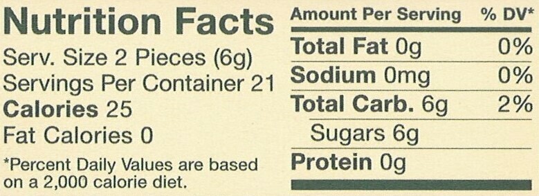 Sassafras Hard Candy Drops 4.5 Ounces