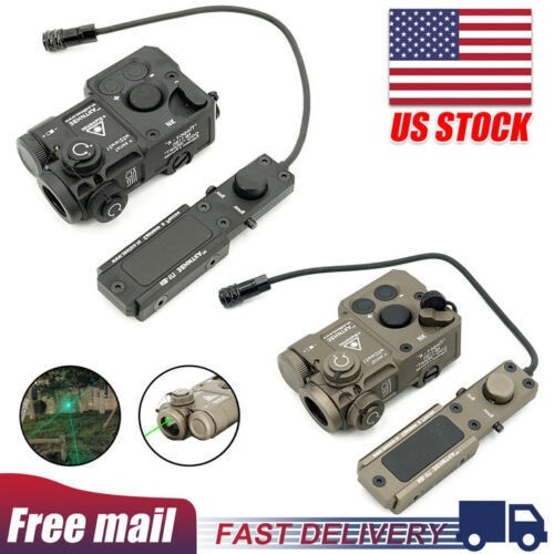 SOTAC Pointer PERST-4 IR/Green Laser Sight w/ KV-D2 Hunting Switch Reset+battery