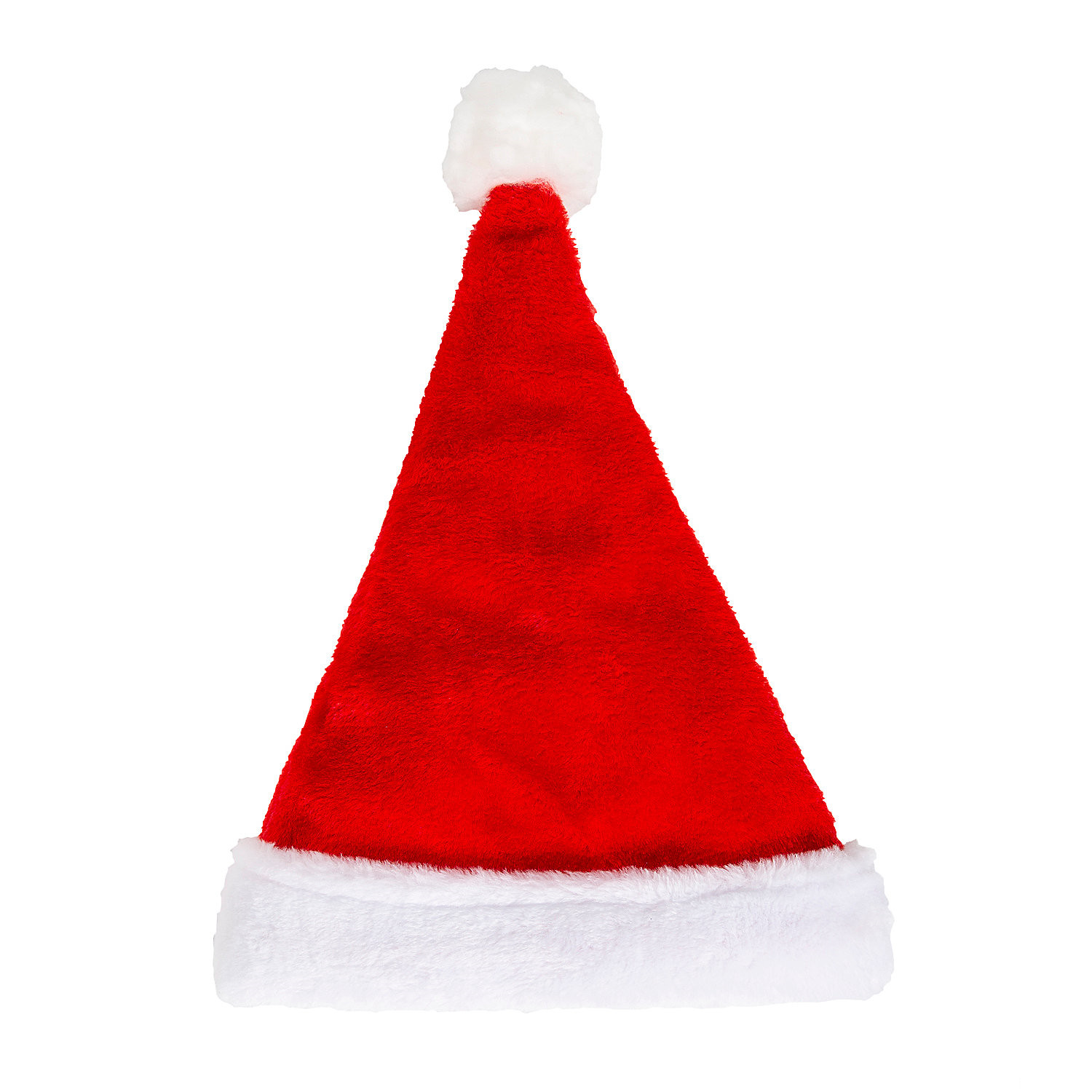 Red Plush Santa Hat - Halco