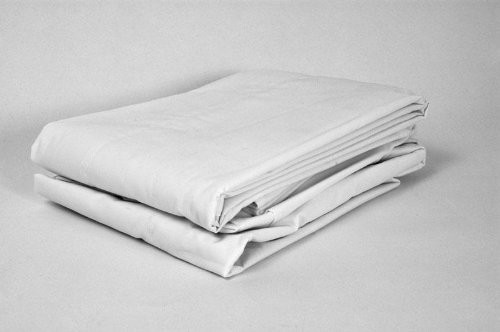 180 Thread Count White Sheet Set for 30" Rollaway Beds