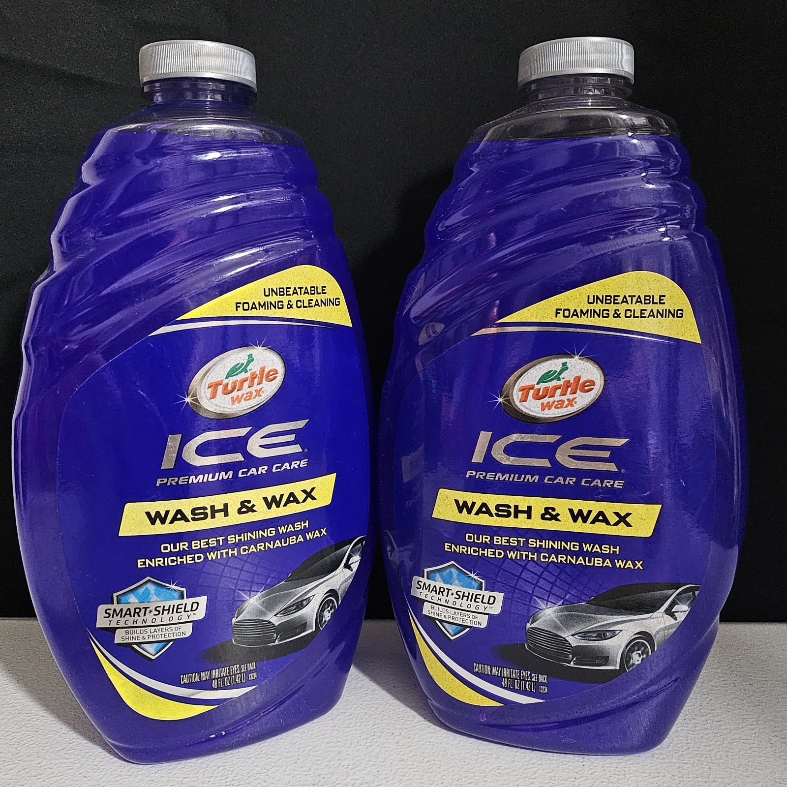 Lot of 2 - Turtle Wax Ice Premium Car Care, Wash Wax T472