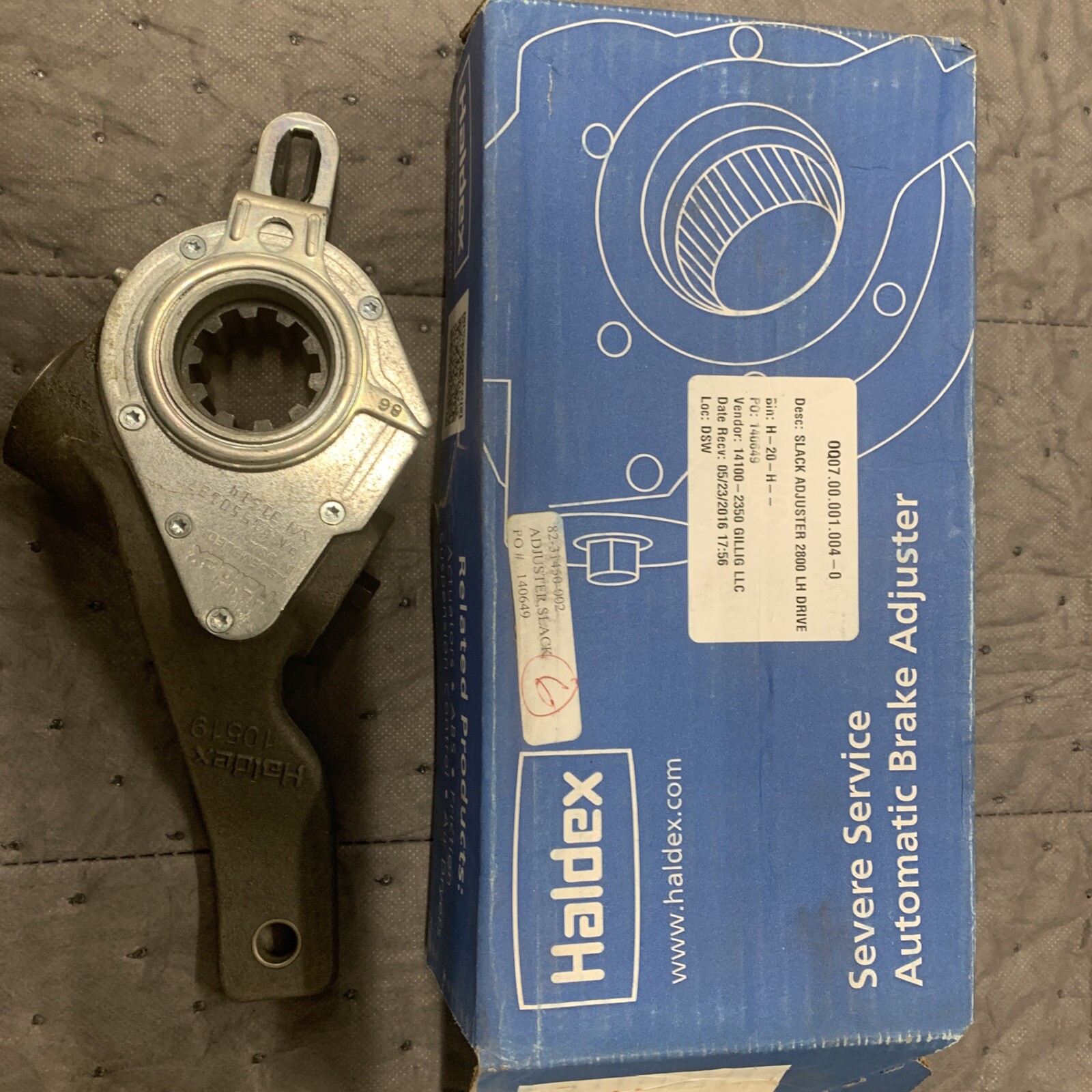 Slack Adjuster 2800 LH Drive New Qty1