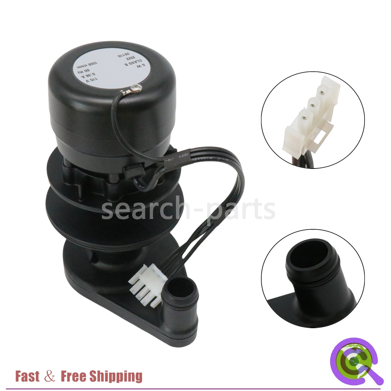 FOR Sub-Zero 115V 6W 60/50HZ 62A NEW Water Pump 7013196 1 Year Warrenty USA