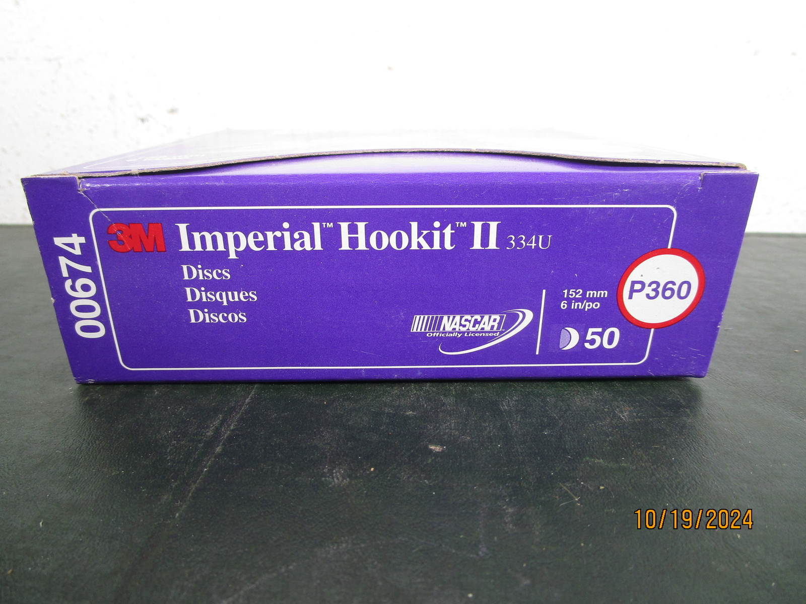 3M Imperial HookIt II Sandpaper 50pc P360 Model 00674