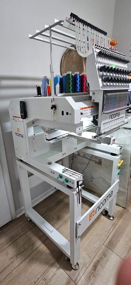 COMPLETE RICOMA TURNKEY COMMERCIAL EMBROIDERY SOLUTION