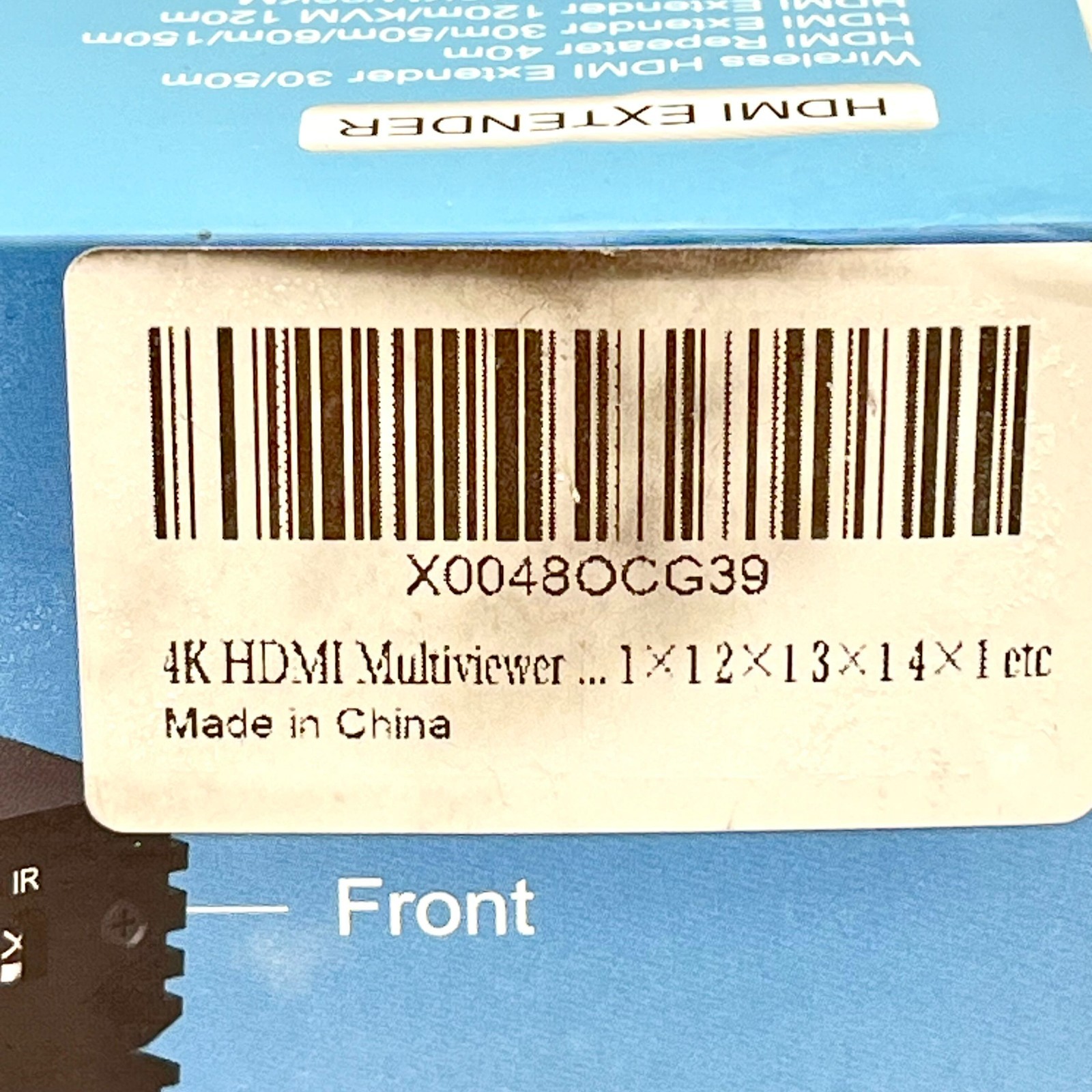 KVM HDMI 4X1 Quad Multi-Viewer Switch 4K 60Hz