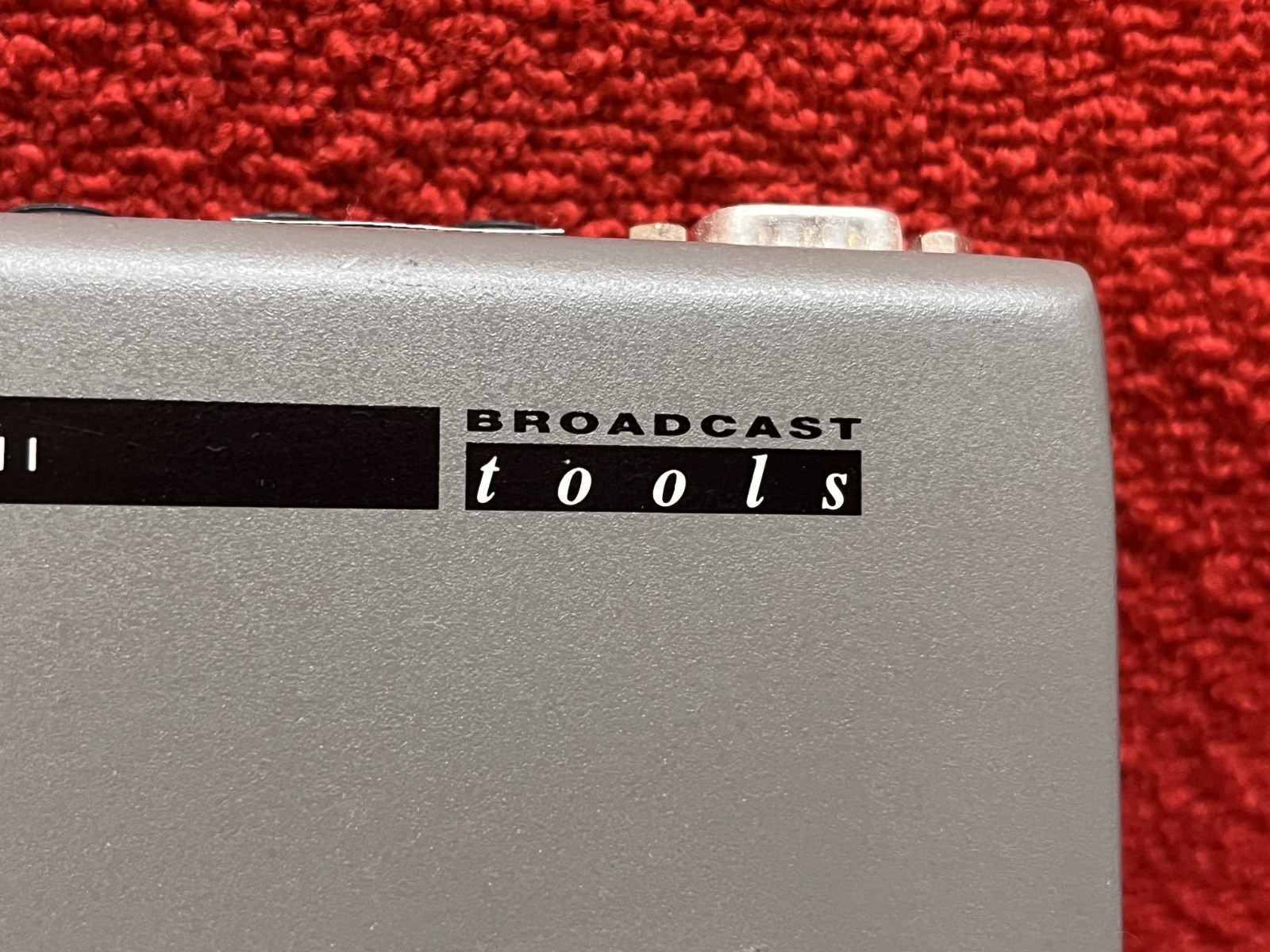 Used Gray Broadcast Tools Console Controller II Tested Works Good Condition