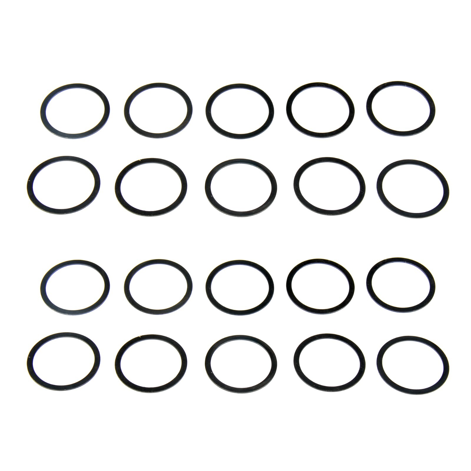 20 PCS Free Float Quad Rail Nut Washers 223.223 5.56 Shims Alignment