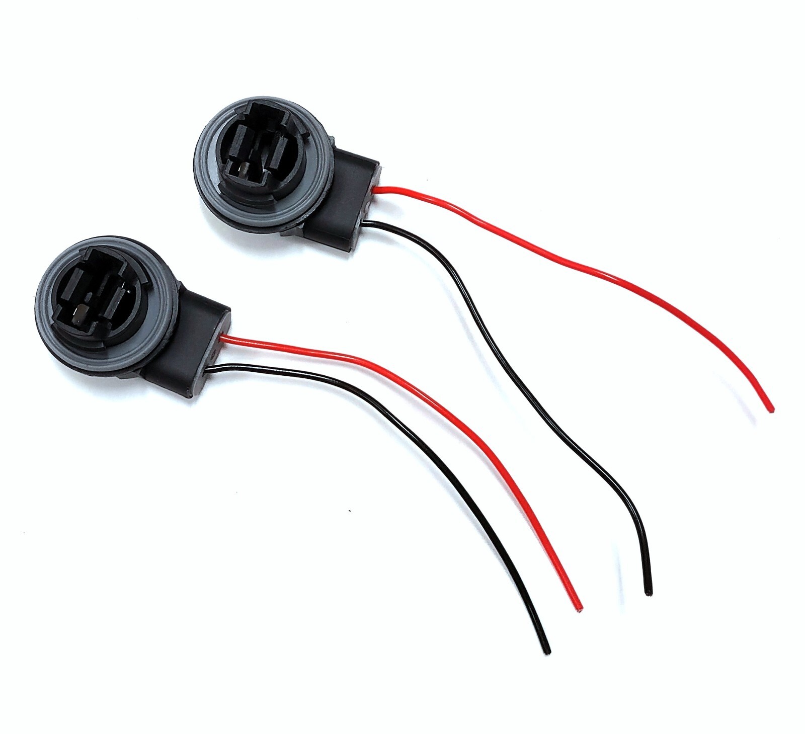 Universal Pigtail Wire Female Socket 3156 Two Harness Back Up Reverse Replace OE