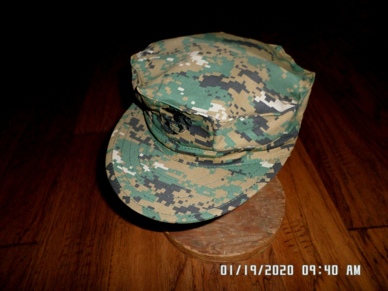MARINE CORPS STYLE UTILITY HAT U.S.M.C MILITARY WOODLAND DIGITAL CAP