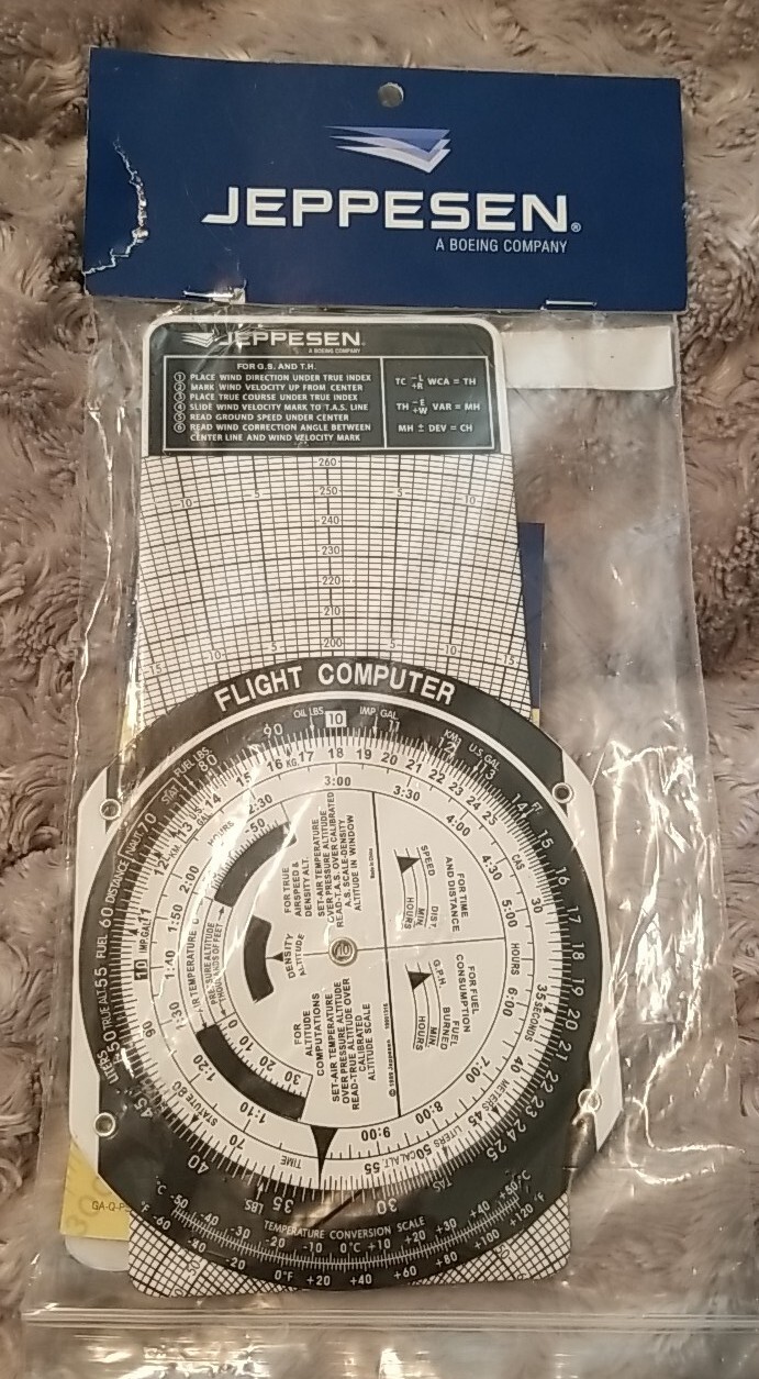 JEPPESEN CSG STUDENT FLIGHT COMPUTER