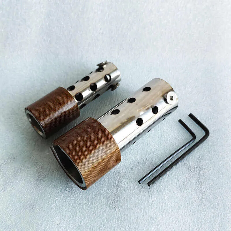 Motorcycle Muffler Plug 35/30/20/25mm Exhaust Pipe Modification Universal ﻿DB