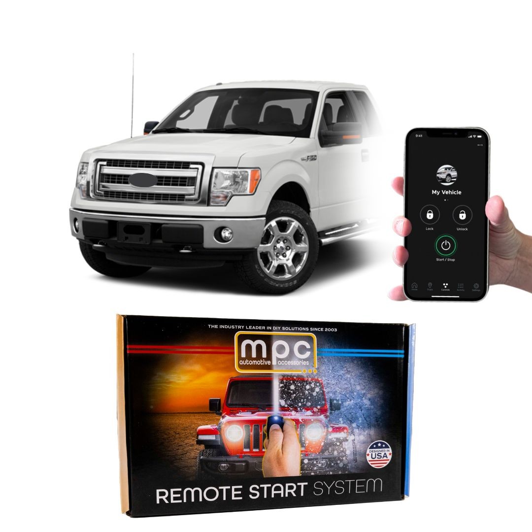 Smartphone or OEM Remote Activated Start For 2011-2014 Ford F-150 - w/T-Harness