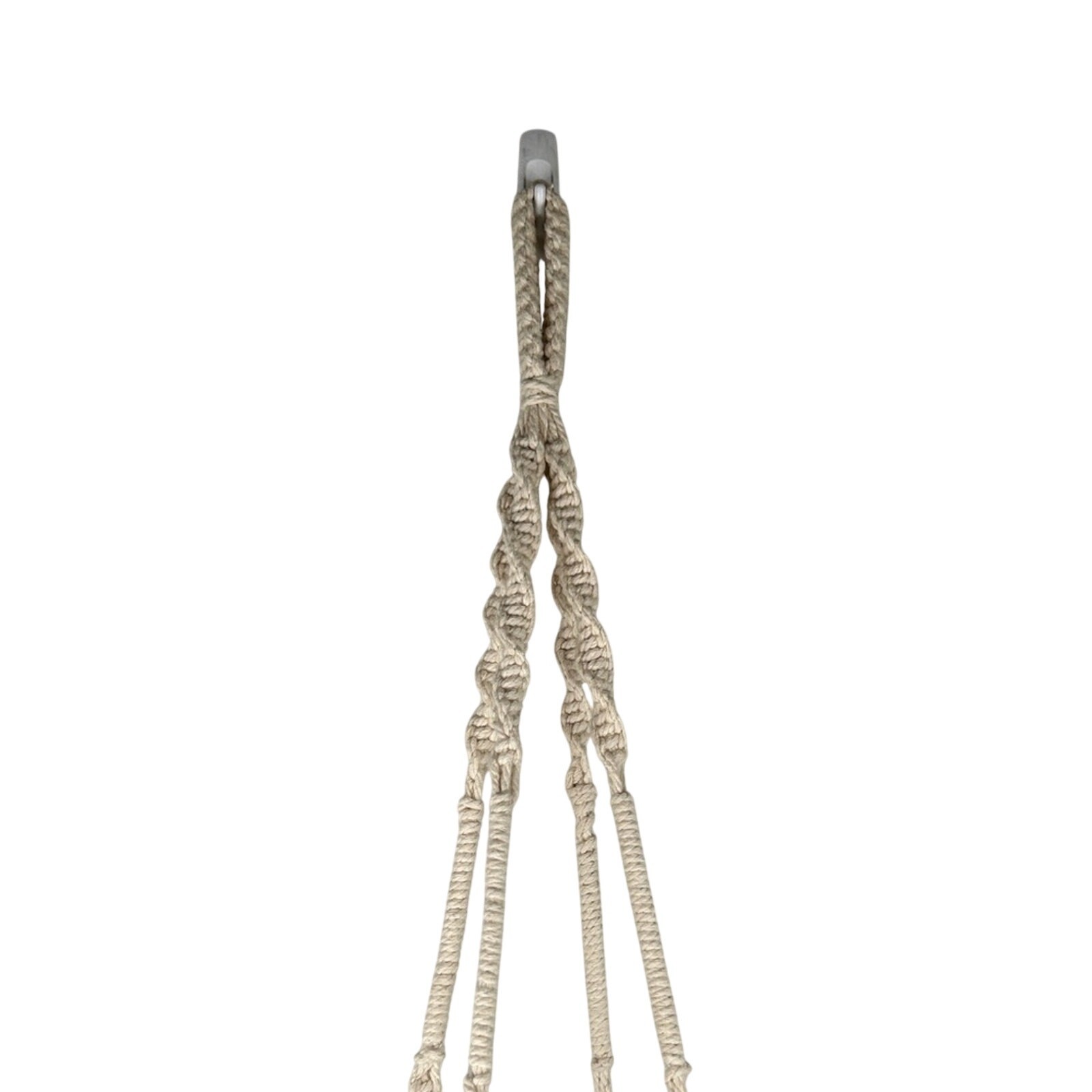 Classic Retro 70's Macrame Medium Size Plant Holder