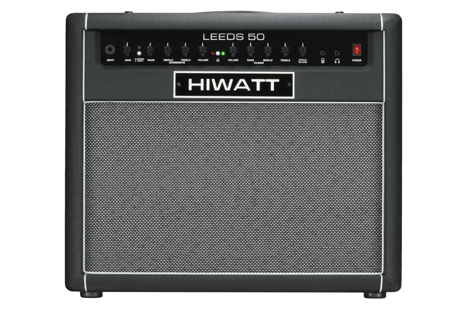 Hiwatt Leeds 50R 2-Channel Guitar Amplifier Combo with Spring Reverb, 50...