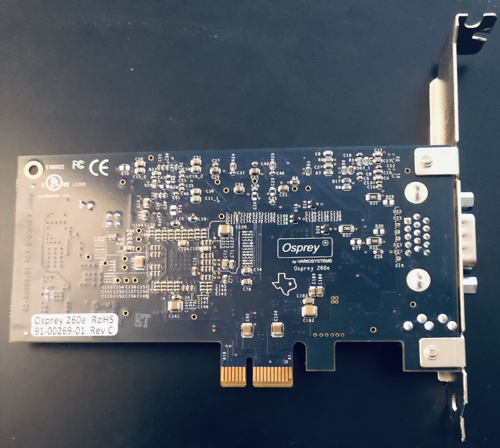 ViewCast Osprey 260e PCI-E Analog Video Audio Capture Card Full Pro